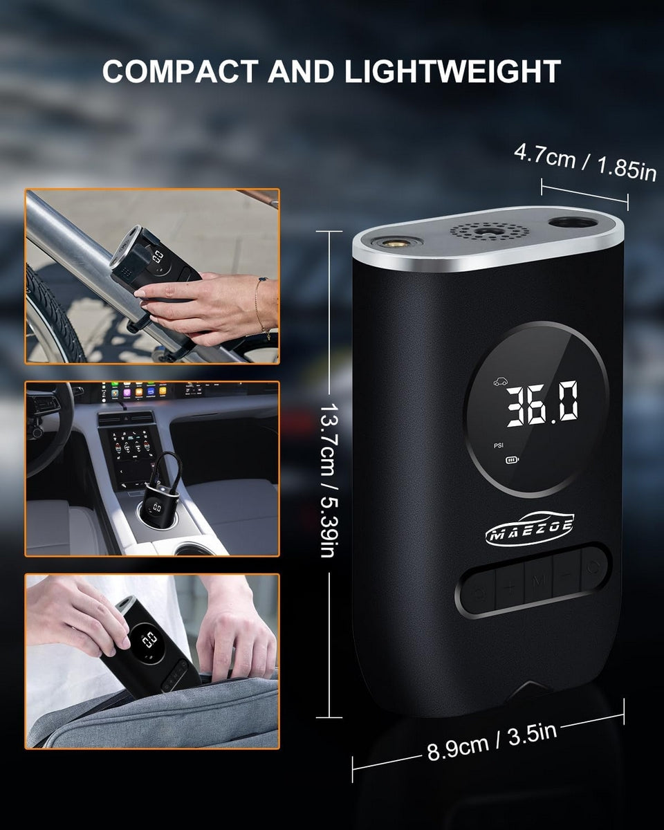 Inflador De Llanta Portable Mini Compres