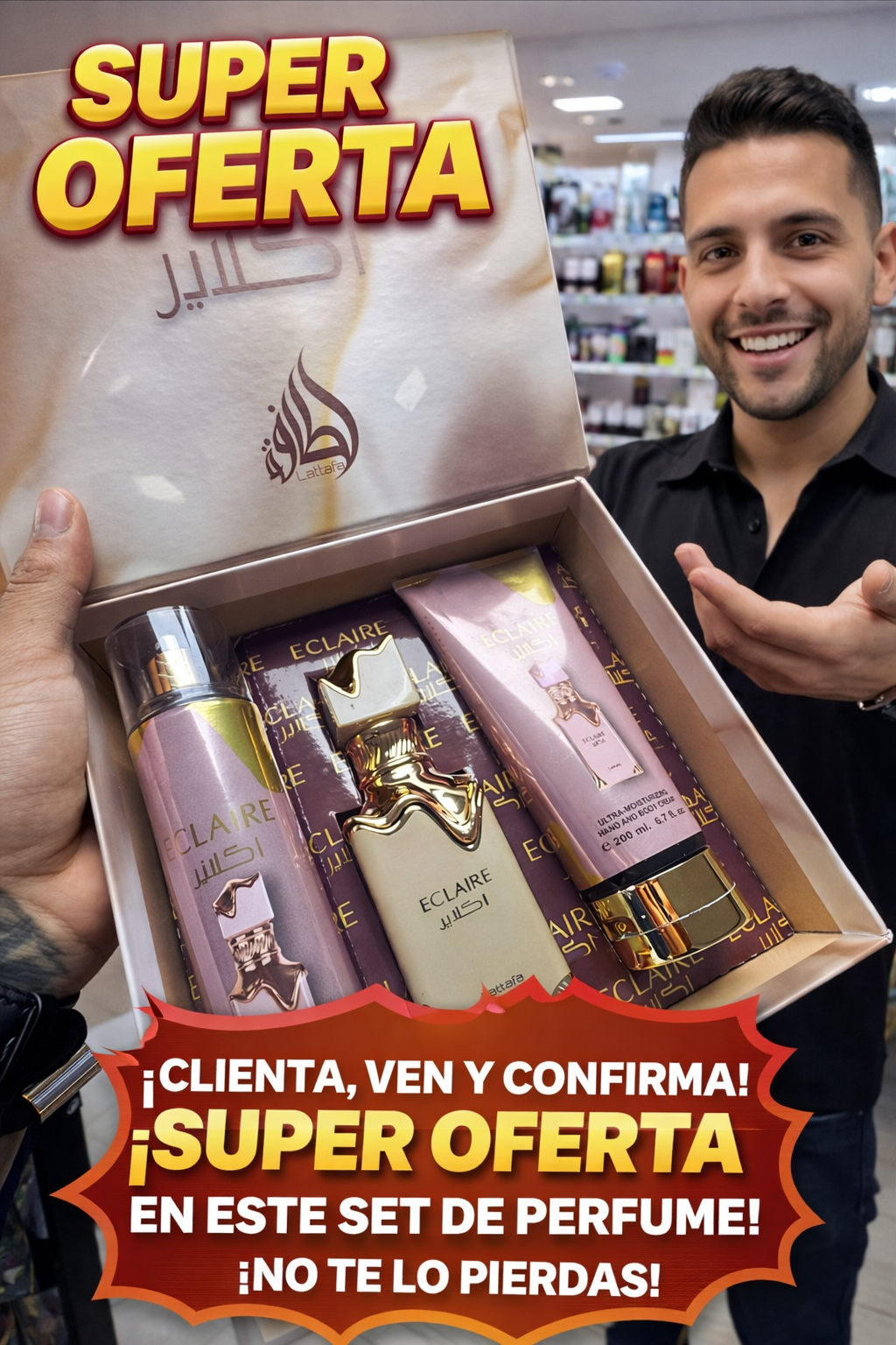 SET ECLAIRE LATTAFA
